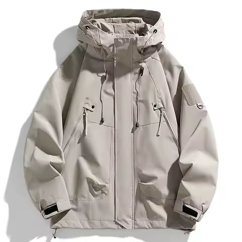Stone Technical Hooded Jacket